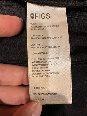 FIGS Technical Collection High Waisted Black Cargo Jogger Scrub Pants XS Petite thumbnail 6