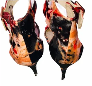 Steve Madden Marlenee floral print heels thumbnail 3