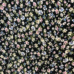 A. Byer black floral gacho pants pull on size XL thumbnail 5