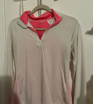Activewear Long sleeve zip up White Size M thumbnail 1
