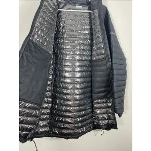 Columbia Women's White Out Mid Omni-Heat long black parka with hood size 1X NWT thumbnail 5