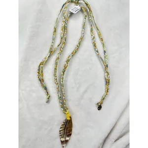 NEW Free People Ariana Ost The Era Strand Necklace Shell Pendant Bohemian Beach thumbnail 5