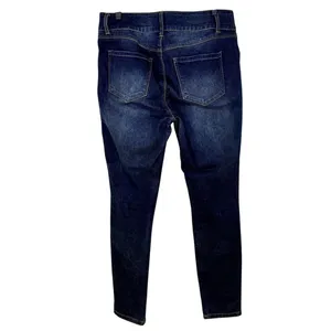 d. Jeans Dark Wash Skinny Ankle Jeans Double Button Mid Rise Jeggings Size 12 thumbnail 5