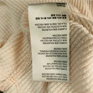 We the Free Blossom pale peachy pink thermal with patterned balloon sleeves. XS thumbnail 6