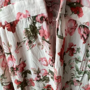 Suzanne Betro floral short sleeve maxi dress plus size 1X thumbnail 8