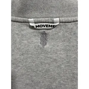 Free People‎ Movement Valley Girl Quarter Zip Sweatshirt Gray Women's Size Small thumbnail 10