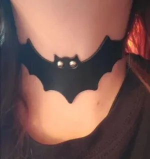 Vampire Bat Chocker Black Halloween New thumbnail 7