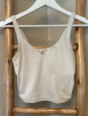 Lululemon Align Tank White 6 thumbnail 1