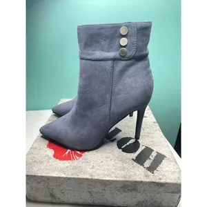 Stylish blue Suede Ankle Boots size 10‎ thumbnail 5