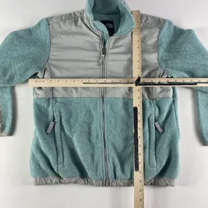 The North Face Denali Jacket Girls Large‎ Blue Full Zip Pockets Fleece Youth thumbnail 9