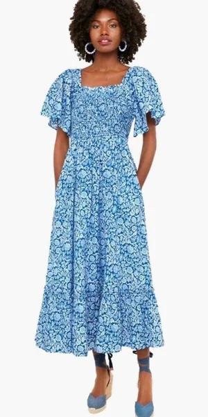 Tuckernuck floral maxi dress thumbnail 1