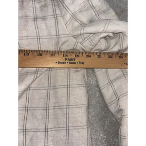 Madewell Dorset Blazer Windowpane Size S Minimalist‎ Oversized Linen thumbnail 10