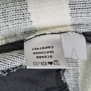 Ann Taylor LOFT‎ Women XS Striped Cotton Knit Blazer Jacket Gray White 312468 thumbnail 5