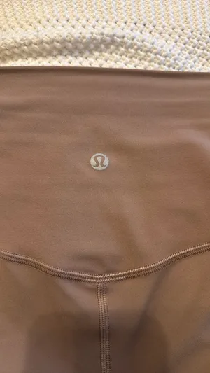 Brown lululemon biker shorts thumbnail 3