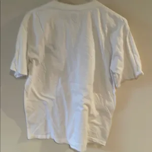 Anvil Unisex Womwns White T-Shirt with embroidery LAX lacrosse Logo thumbnail 4