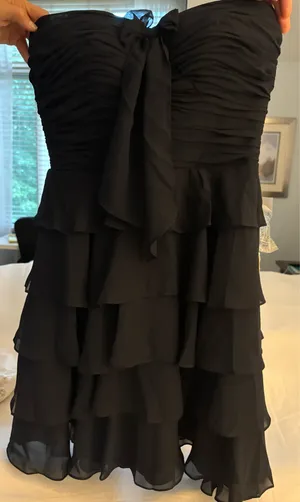 Brand new org $150 with tags navy homecoming/cocktail dress thumbnail 2