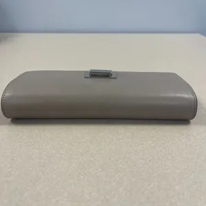 FENDI Peekaboo Leather Continental Wallet w/Turnlock - Greige - Preowned thumbnail 13