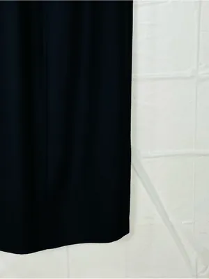 Adriana New York Black Sleeveless Maxi Dress with Rhinestone Diagonal Detail thumbnail 9