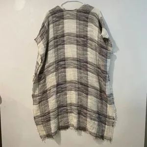 Free People Open Front Striped Kimono Cardigan One Size Boho Festival thumbnail 3