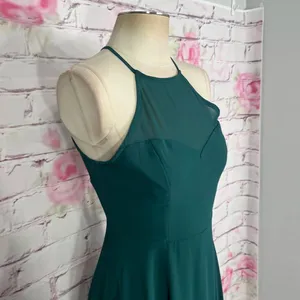 Lulu’s NWT Night of Romance Emerald Green Sleeveless Maxi Dress thumbnail 8