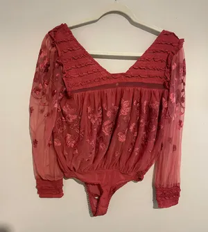 Free People XS NWOT Body Suit thumbnail 4