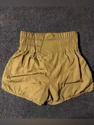Free People Movement ~ Size S ~ Army Green The Way Home High Waisted Shorts thumbnail 5