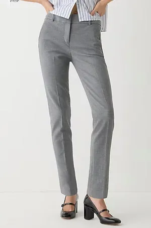 J. Crew Gray Cameron Pant thumbnail 1