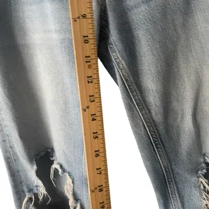 Free People We The Free Women's Size‎ 26 Baggy Distressed Maggie Boyfriend Jeans thumbnail 10