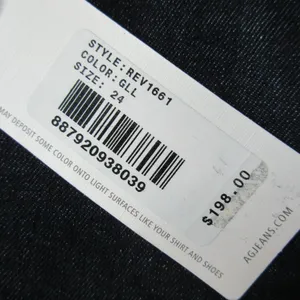 NWT AG Adriano Goldschmied Jodi in Gallery High Rise Slim Flare Jeans 24 x 34 thumbnail 4