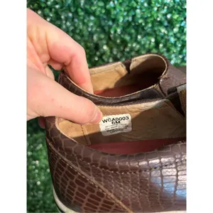 Twisted X Women’s Brown Leather Slip On Shoes Sz 6M thumbnail 6