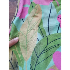 FARM Rio Pink Tropical Maxi Dress Size S Open Back Summer Vacation Boho Flawed thumbnail 8