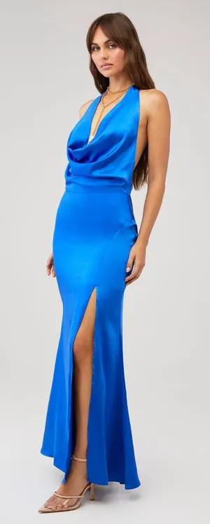 ELLIATT GWENETH GOWN in Royal‎ Blue XS thumbnail 1