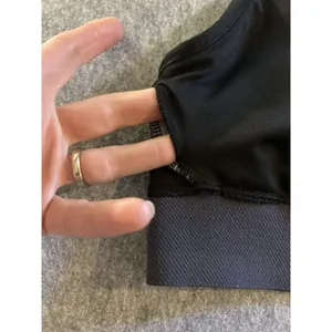 Victoria's Secret VS Pink Ultimate Scoop Sports Bra Black Gray Logo M, Gym Yoga Pilates Run thumbnail 5