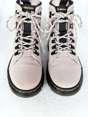 Dr Martens Women’s Size 6 Combs W Fashion Boot Vintage Taupe Poly Twill thumbnail 7