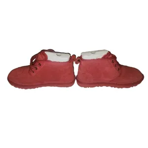 UGG Neumel Chukka Boots Suede Lace Up Casual‎ Shoes Red Clay thumbnail 4