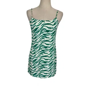 Reformation Lindsey Zebra Print Mini Slip Dress thumbnail 2
