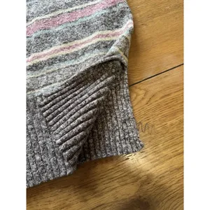 Eddie Bauer‎ Women Size XL Knit Sweater Neck Knit Striped Stretch Cotton Blend thumbnail 6