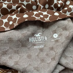 Hollister High Rise Brown‎ Floral Mini Skirt Size Medium thumbnail 6