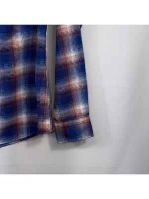 Dixxon The Great One 13 Women’s M Blue Plaid Flannel thumbnail 5