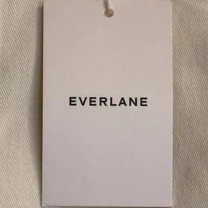 Everlane The Utility Barrel Pant Bone White Organic Cotton High Rise Size 8 NWT thumbnail 11