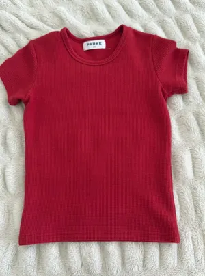 Parke Red Fitted Shirt  thumbnail 1