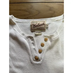 Woolrich Handframed Women Short Sleeve Cotton Shirt Buttons‎ Size XL Vintage thumbnail 7