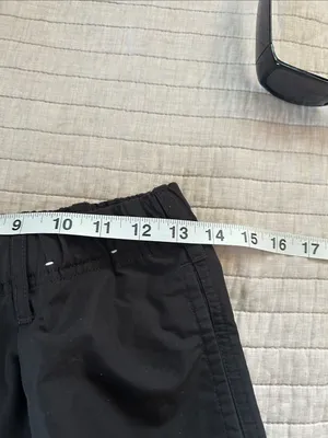 Uniqlo black cotton Wide Parachute Cargo loose baggy skater Pants Size S 27-30 thumbnail 13