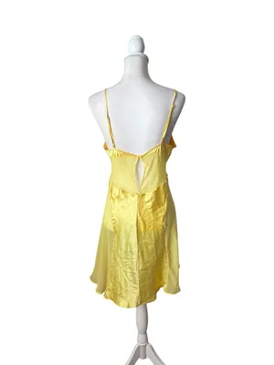 Victoria’s Secret Yellow Fairy Slip Dress thumbnail 3