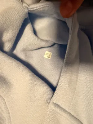 Baby Blue Scuba Lululemon Half-Zip thumbnail 4