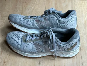 New Balance Light Gray Athletic Sneakers thumbnail 1