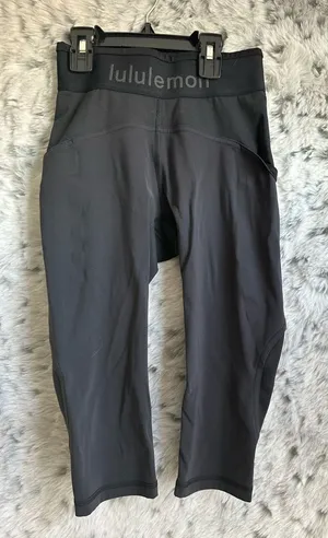 290. Lululemon Logo Waistband Everlux High-Rise Tight 16” sz2 thumbnail 1