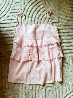 Edikted Dorothia Sheer Linen Look Mini Dress thumbnail 2