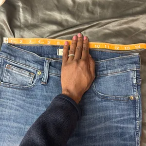 Madewell 9" High Rise Skinny Jeans size 27 medium wash blue jeans thumbnail 11