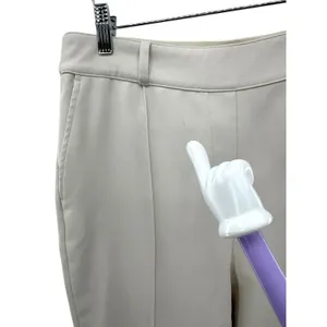 Spanx Ponte Slim Straight Pants Cream Beige‎ Size Large L Stretch Pull On thumbnail 3